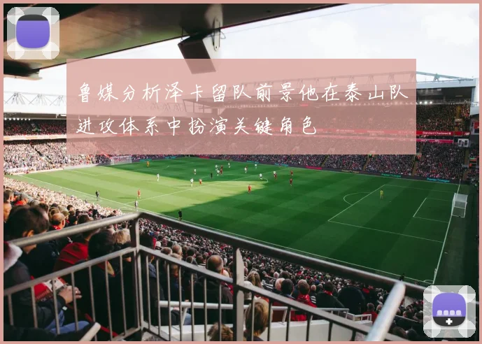 鲁媒分析泽卡留队前景他在泰山队进攻体系中扮演关键角色